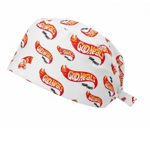 God Heal scrub hat