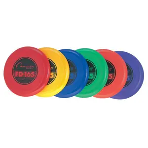 Champion Sports  165 g Competition Plastic Discs, Multicolor