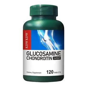 KDWKDW Chondroitin 120 Count for Adults Fitness Enthusiasts Workers Seniors Bone Density Support for Knees Back Shoulders Neck D-Glucosamine Hydrochloride