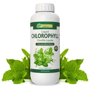 VIDA Herbal Liquid Chlorophyll Natural, Gluten-Free Health & Wellness Supplement - 33.8oz(1LT) Edible Vitamin, Boosts Energy, Supports Fitness Goals