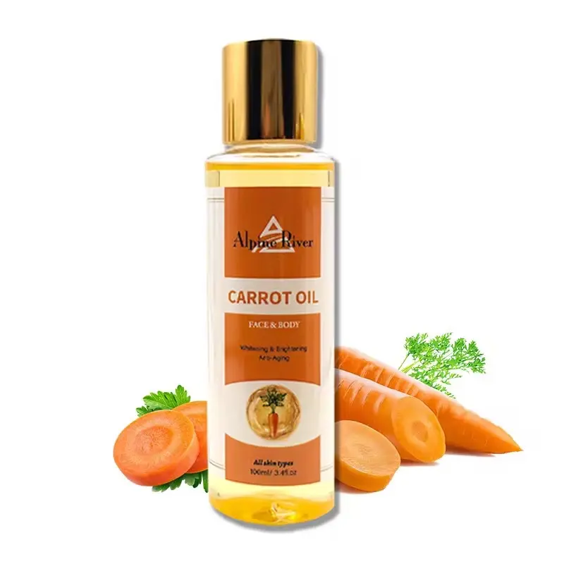 Carrot oil. Face and body Carrot oil. Face and body