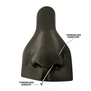 Statement Gold Titanium Insertion Taper for Threadless Jewelry - Piercing Tool