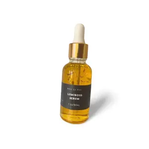 Luminous 24k Gold Leaf Face Serum for Clear and Smooth Appearance - Skincare and Skin Repair