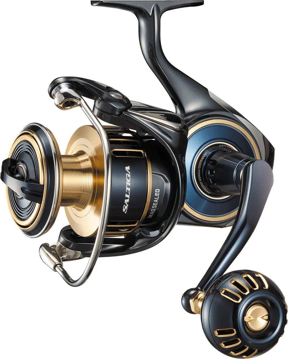Daiwa Saltiga G Spinning Reels, Water Resistant, Aluminum Handle