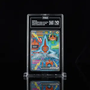 ROTOM EX 2025 POKÉMON MEGA EVOLUTION #126/094 PHANTASMAL FLAMES SPECIAL ILLUSTRATION RARE TAG GEM MINT 10
