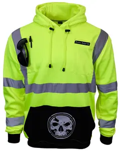 Premium, Class 3 Hi-Vis Branded Hoodie