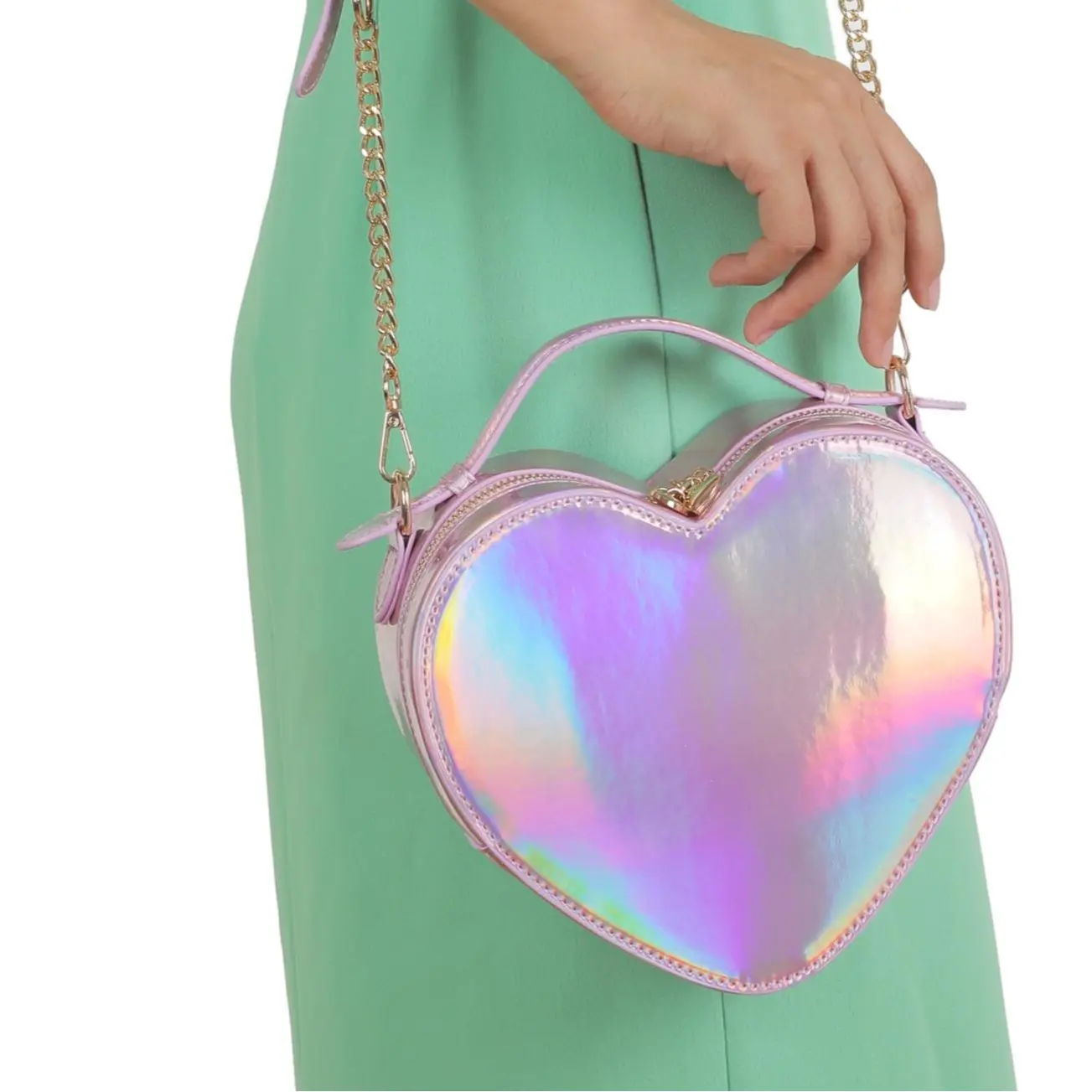 Lola Mae Heart Shaped Crossbody Shoulde Bag