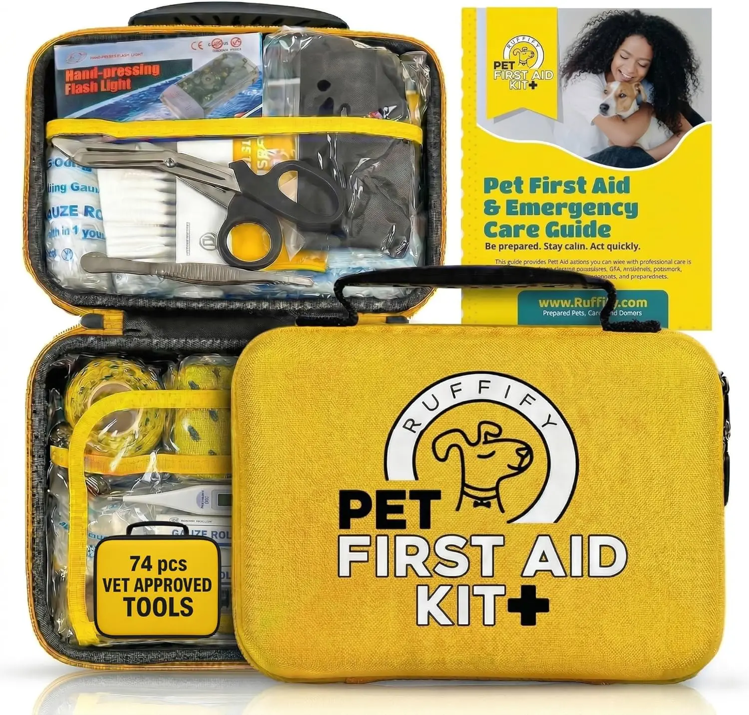 Pet Emergency Care Kit - Compact Mini Pouch with Portable Emergency Equipment for Home, Outdoor Adventures, Travel, Emergency Kits Emergency Gear Emergency Set