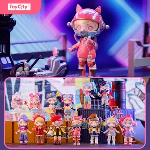 Laura Full-Time Trend Series Blind Box Toy, Blind Bag, PVC Figure, Surprise Figure, PVC Material, Figurines, Random Send One Box, Hidden Edition Probability 1/108