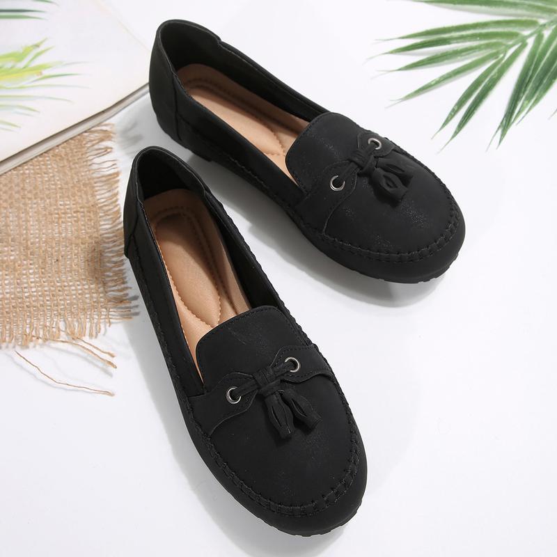 Loafers for Women Slip On Flats Comfortable Business Dressy Casual Non Slip Work Walking Office Loafers Shoes Suitable for All Seasons