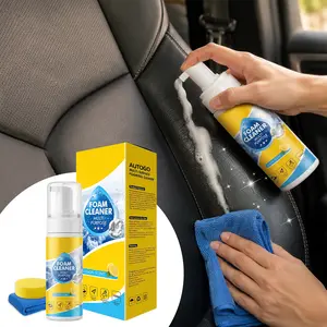 4-in-1 Multi-Enzyme Foam Spray Cleaner Kit，Foam Cleaner Multi Purpose,Powerful Deep Cleaning for Car Interior, Kitchen, Bathroom, Sofa Upholstery,Home & Sofa,outdoorfun Car Detailer