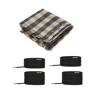 Unique Bargains Gravity Chair Replacement Fabric, Anti-Gravity Chair Cloth Square Pattern Recliners Repair Tool Kit with with Cord Lace for Patio Outdoor, Green