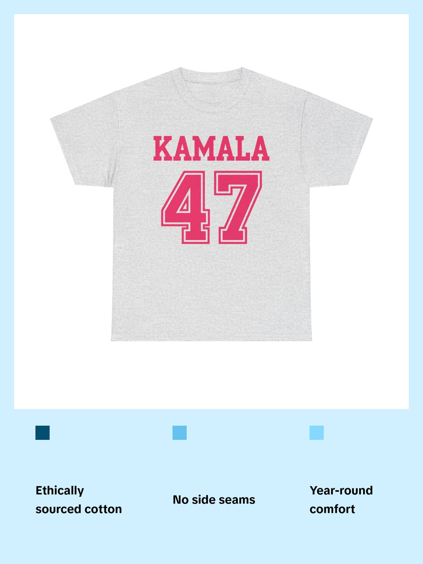 Kamala 47 - Unisex Heavy Cotton Tee