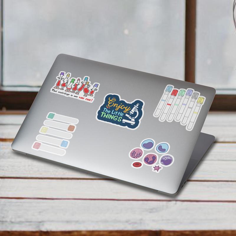 20 PCS Stickers Pack Phlebotomy Aesthetic Vinyl Colorful Waterproof Laptop Water Bottle Bumper Car Bike Luggage Guitar Skateboard