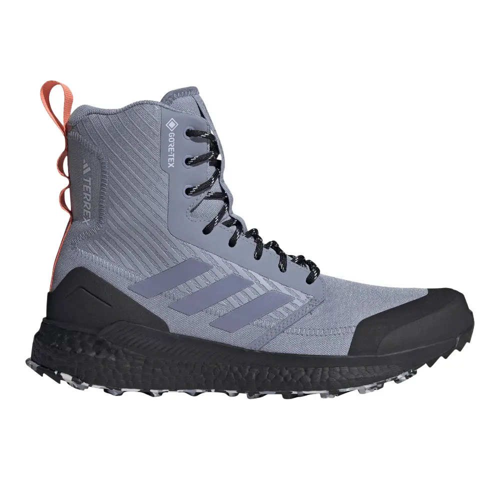 adidas Mens Terrex Free Hiker Xploric Gore-Tex Hiking Hiking Sneakers Shoes - Purple