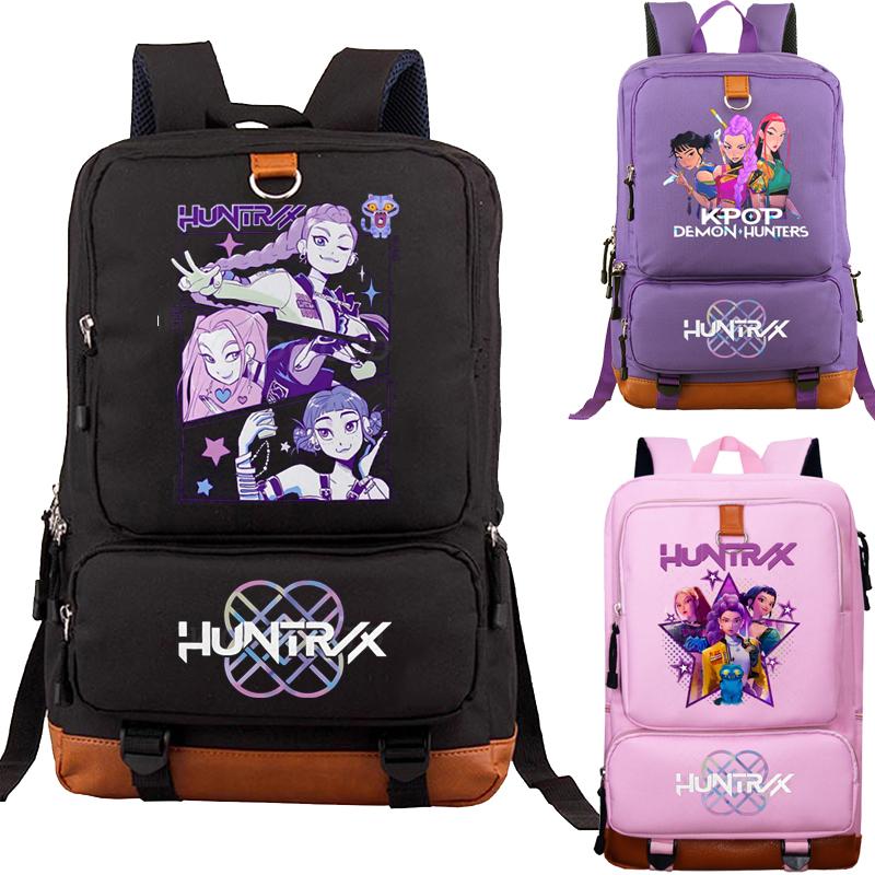 Kpop Demon Hunters Rumi Mira Zoey Backpack Boy Girl School Bags 2025 ...