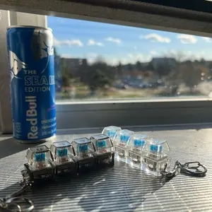 LED Toy Stress Relief Fidget Keychain Gift