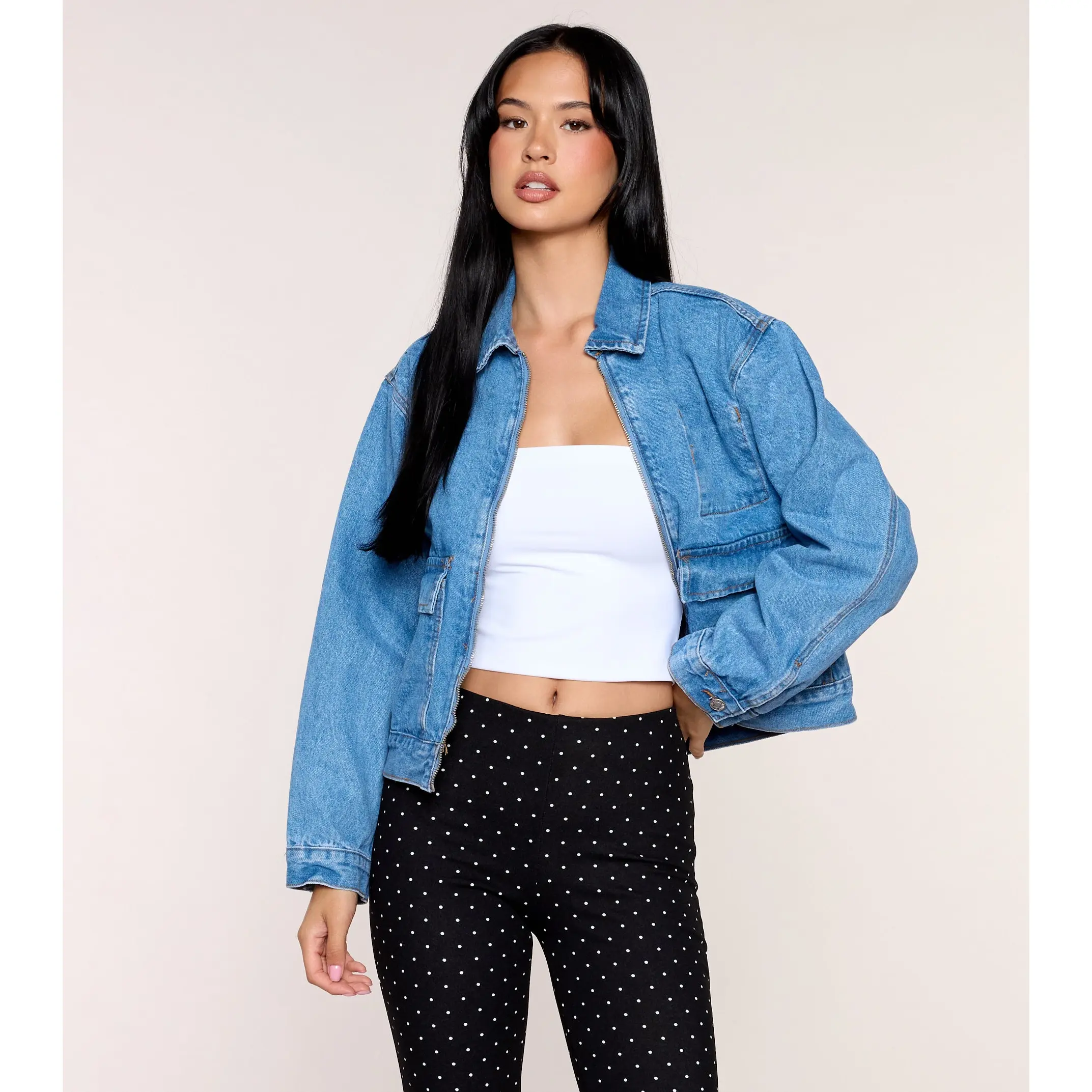 Casually Collected Denim Trucker Jacket