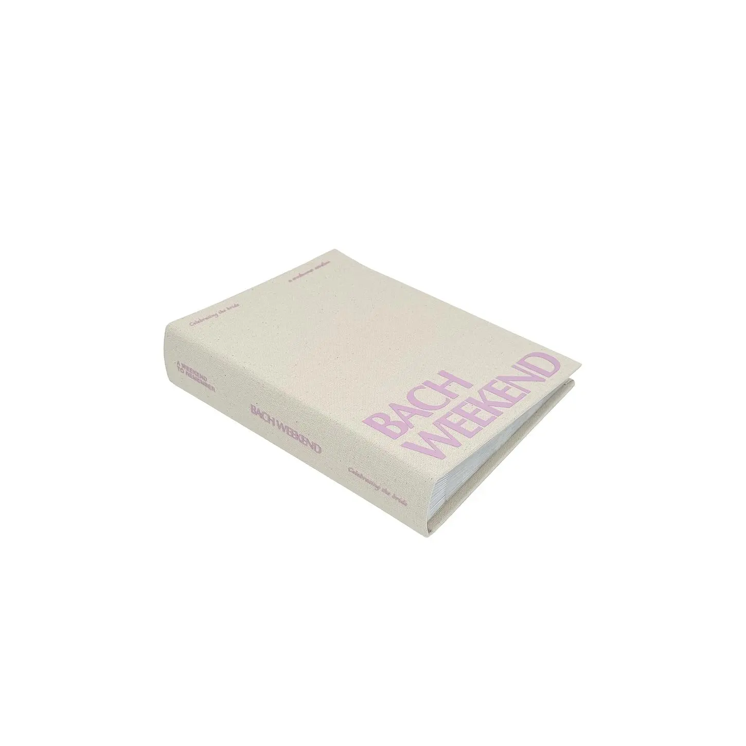 The Ceremony Club Bach Weekend Photo Album in Linen