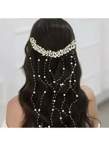 European and American best-selling new European-style pearl hair comb handmade hair accessories pearl bride hair accessories wedding hair decorations bridal veil