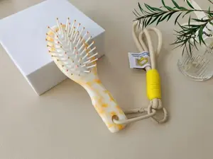 2026 Must-HaveDetangling Brush High-Quality Scalp Comb for Women Girls Men & Boys Use in Wet and Dry Hair Dual-Level Teeth for Effortless Detangling Long Lasting