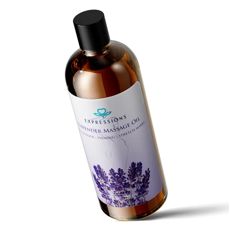 2 Weeks Smooth the Appearance of Cellulite & Firming Massage Oil | Lavender Body Oil for Stretch Marks & Dimpled Texture | For Belly Thigh Butt & Arm | Muscle Comfort Support | Unisex Body Contouring Body Oil for Men & Women 200G#self care gift#gift ideas