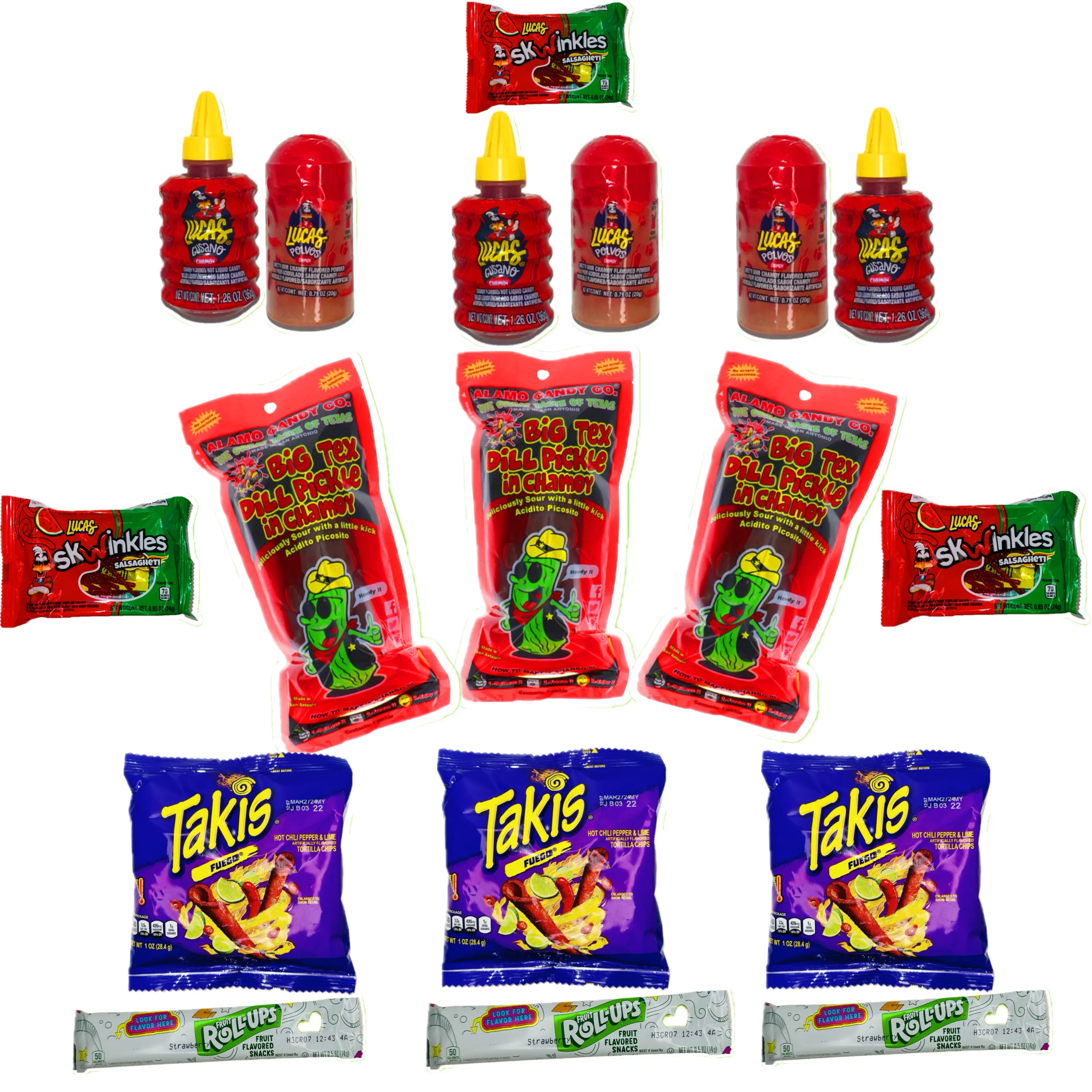 Takis Kit Triple Takis Chamoy Pickle Kit With Lucas Gusano - TikTok Shop