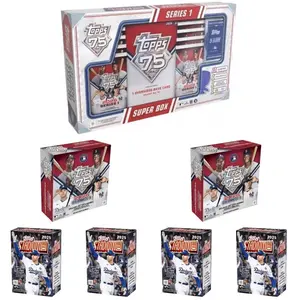 Mixed Baseball Break (BB26089) - 2025 Stadium Club 4 Blasters, 2026 Topps Series 1 2 Mega Boxes & 1 Super Box