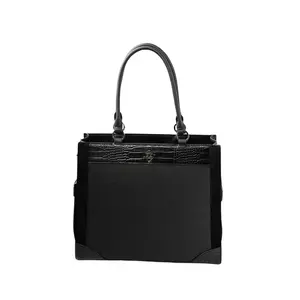 Everly Tote (Coffee Leather) — Ink