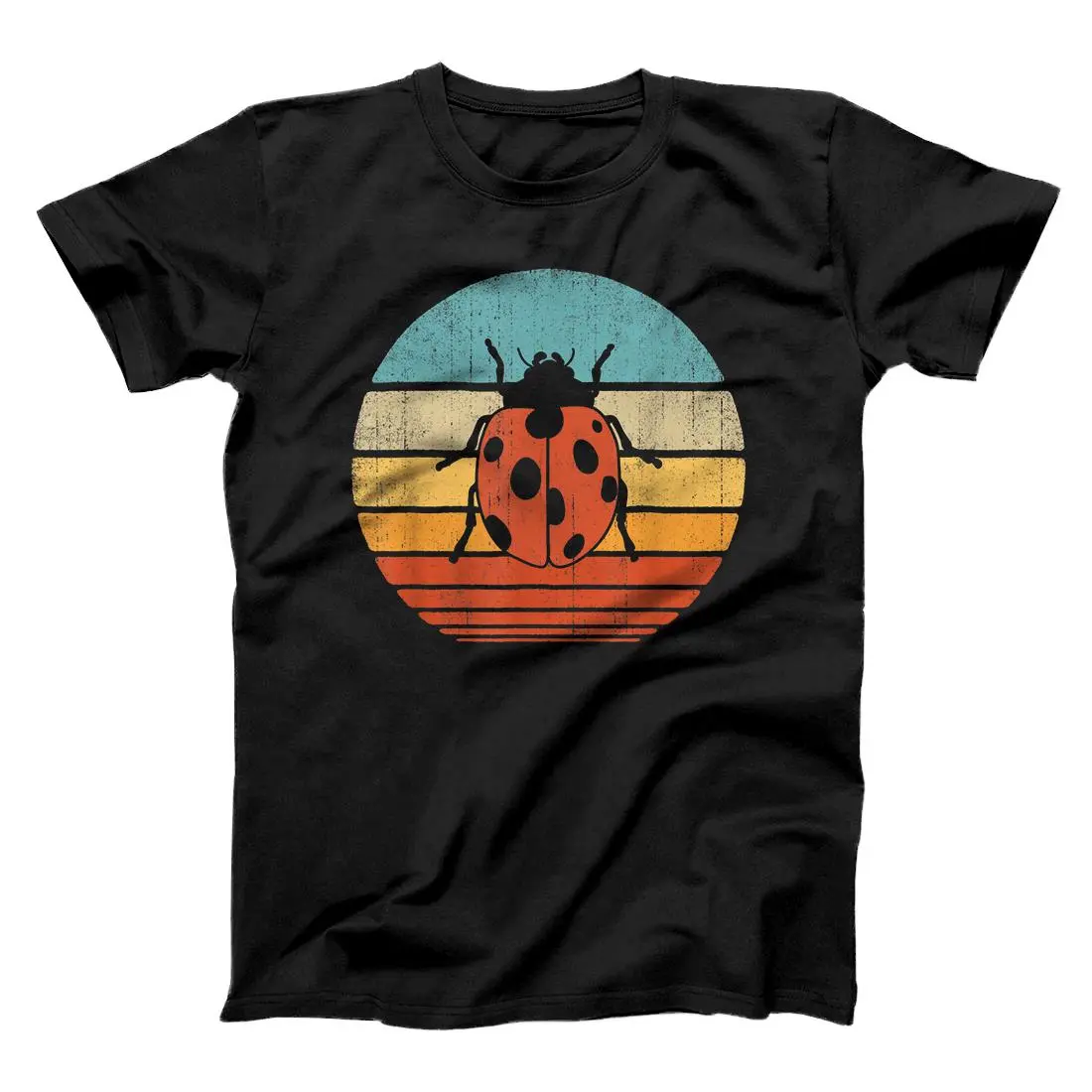 Ladybug Retro Vintage 60s 70s Men Women Gifts Bug Insect  T-Shirt, Sweatshirt, Hoodie