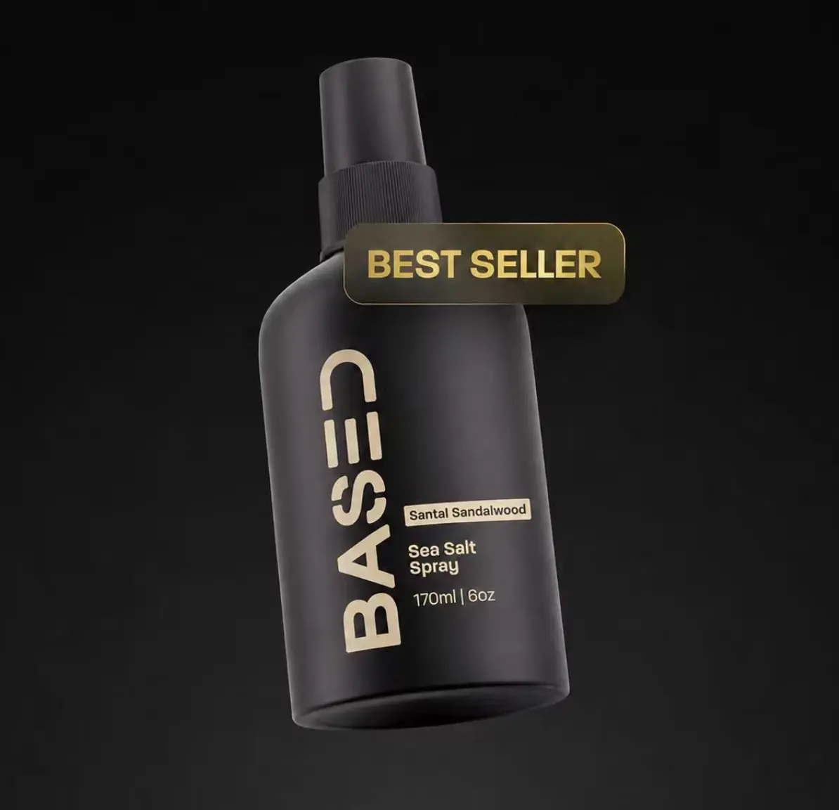 Exclusive BASED Sea Salt Spray | Instant Volume & Texture | Infused with Kelp Extract & Vitamin B5 | Simple, Effective Adds Texture To Hair, Suitable For Date And Festival Styling - 170ml