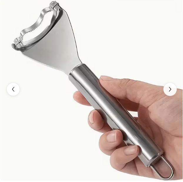 Durable Stainless Steel Corn Kernel Remover | Manual Corn Dehusker for Home and Commercial Kitchens, 410 Stainless Steel, No Electricity Needed
