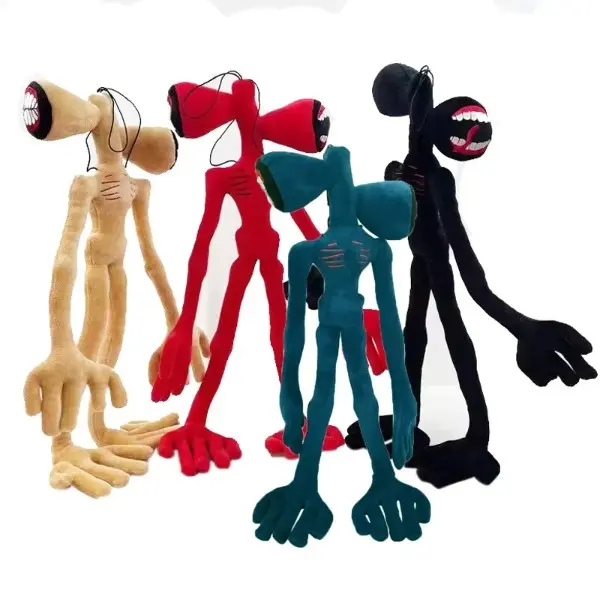 55CM Bendable Siren Head Plush Toys Office Decoration Standing Siren Head Stuffed Toy Desktop Ornaments  Plushie Dolls moon pals weighted In-Game Replica Limited Edition Classic Wilf Wolf Fully Poseable BJD