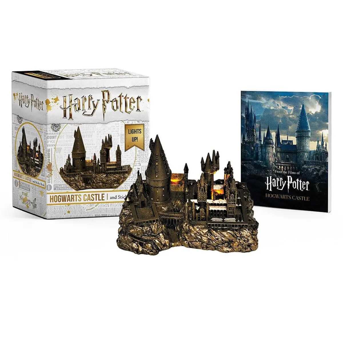 Harry Potter Hogwarts Castle Lights Up! Sticker & Activity Book - Paperback