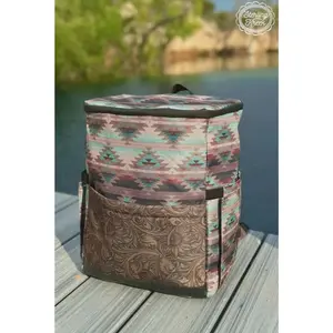 Tailgating In Arlington Cooler Backpack by Sterling Kreek