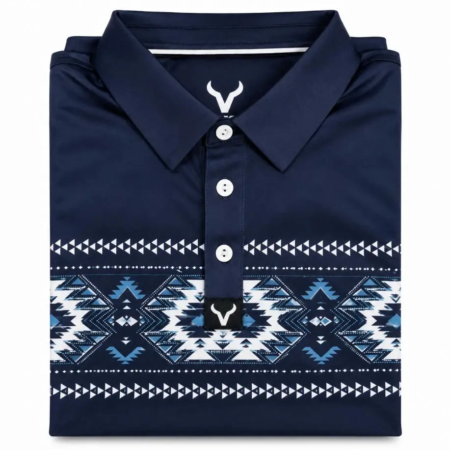 Vexil Brand - Polo - Aztec - Navy