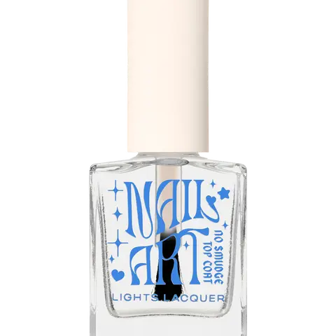 Nail Art No Smudge Top Coat - Designed to seal in your painted designs without smudging