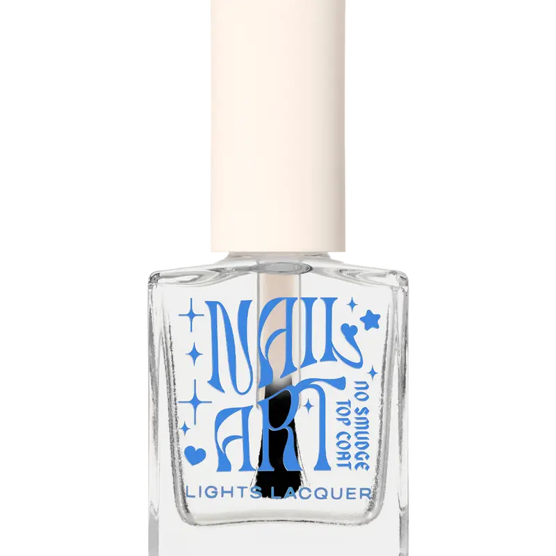 Nail Art No Smudge Top Coat - Designed to seal in your painted designs without smudging
