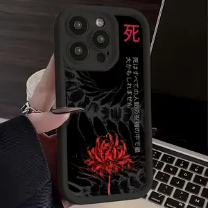 Popular Tokyo Anime Monster TPU Case for iPhone 17 Pro Max 16 16e 15 14 Plus 13 12 Mini 11 Air X XS Straight Edge Drop-Resistant Rugged Durable Cover Shell Valentine's Day Gift 2D printing Protection Protective