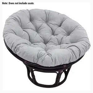 New Simple Fashion Chair Swing Basket Seat Cushion, Thickened Lazy Chair Lounger Round Pad, Indoor Outdoor Sofa Mat, Round Pillow