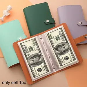 PU Wallet Organizer, Ticket Manager Planner, Holds Up to 100 Tickets, Photo Slot, Stamp and Card Storage, Cash Storage, Gift for Family Friends