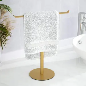 Hand Towel Stand, T-Shape Hand Towel Holder for Bathroom, Display Fingertip Towel Holder Organizer and Bathroom Towel Racks,Kitchen Towel Rack