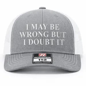 I May Be Wrong Embroidered Richardson Hat