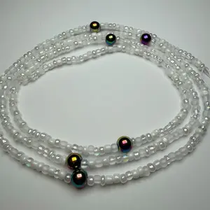 Galactic Pearl- Traditional Tie On WaisBeads