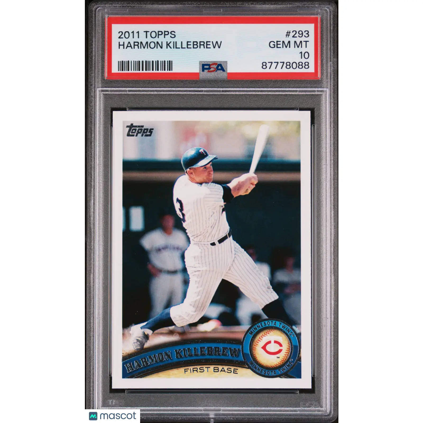 Harmon Killebrew PSA 2011 Topps SP #293 10 87778088 POP 4