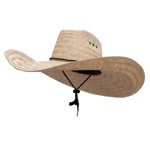 Oversized Western 7 Inch Brim Hat