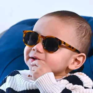 Pokopiko Baby Sunglasses - Keyhole (Leopard)