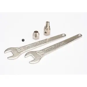 5761 Traxxas Motor Coupler with Wrenches – Steel U-Joint for Boats & Drives