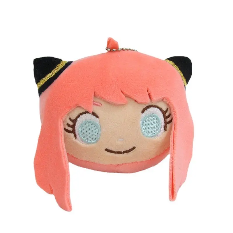 Summer cute Cartoon Design Keychain ,Plush Soft Anya Keychain for Men & Women,Fashion Accessories for Daily Use Backpack