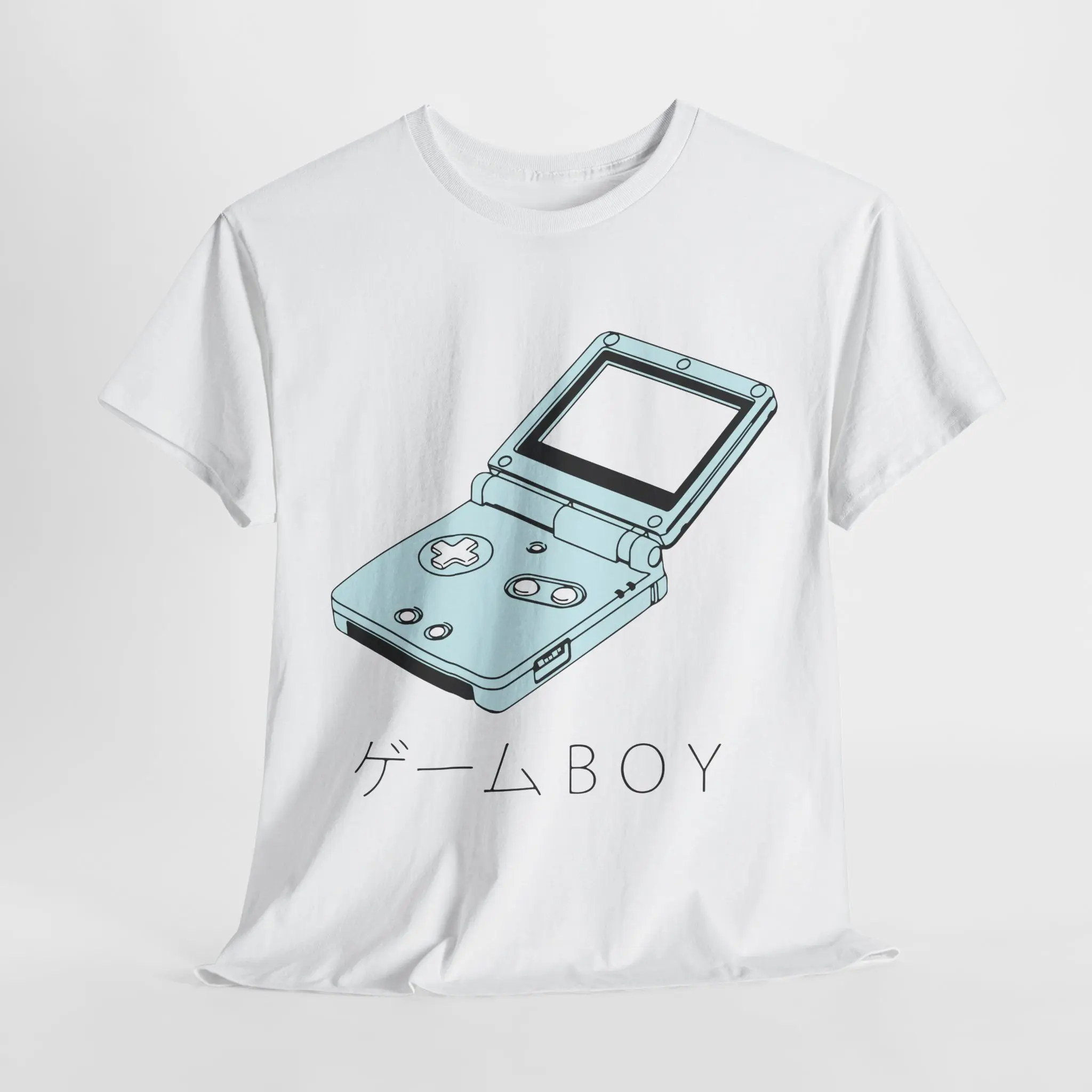 Gameboy - Unisex Heavy Cotton Tee - Classic Fit Crew Neck T-Shirt for Men, Casual Menswear Top T-shirt Round Neck, Gamer Shirt, Gaming